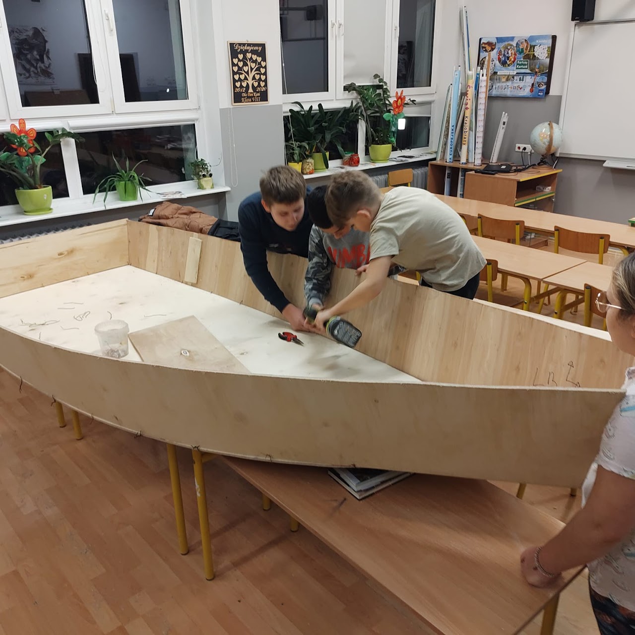 Warsztaty szkutnicze dla dzieci i młodzieży